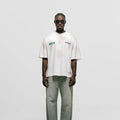Monoic -  Camiseta Tutto Bene Boxy Fit Martini Blanca Hueso