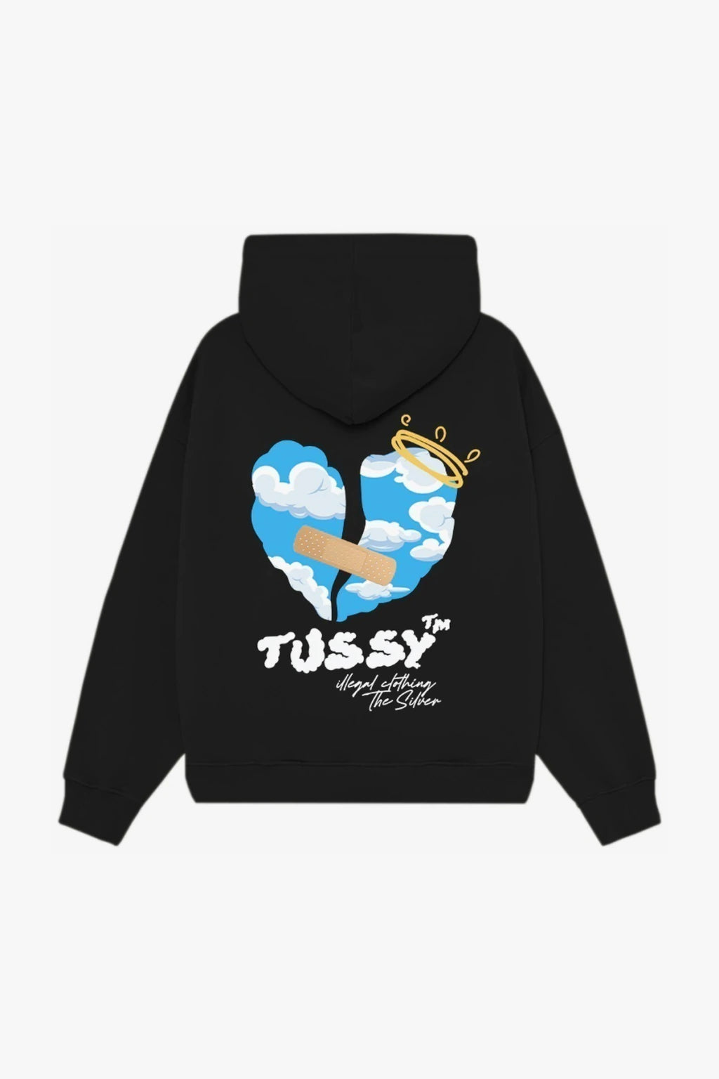 TUSSY | BUZO OVERSIZE CLOUD (NEGRO)