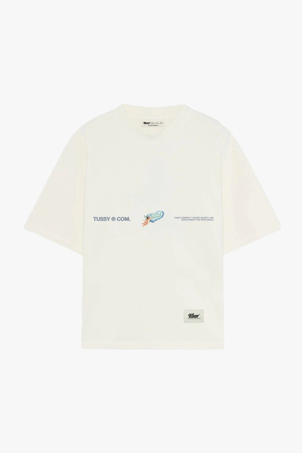 TUSSY | REMERA OVERSIZE ANGELS (BLANCO)