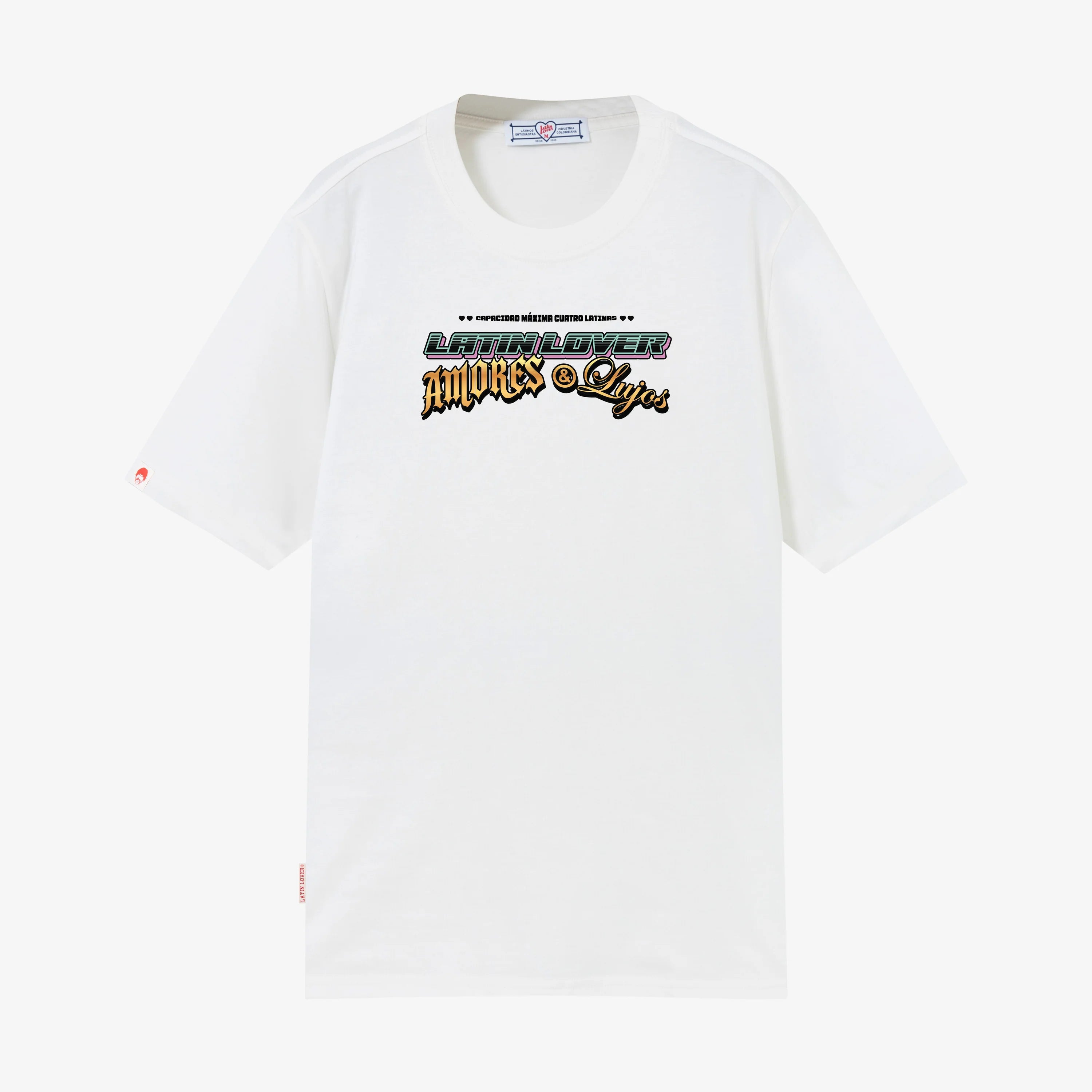 CAMISETA AMORES Y LUJOS CREMA