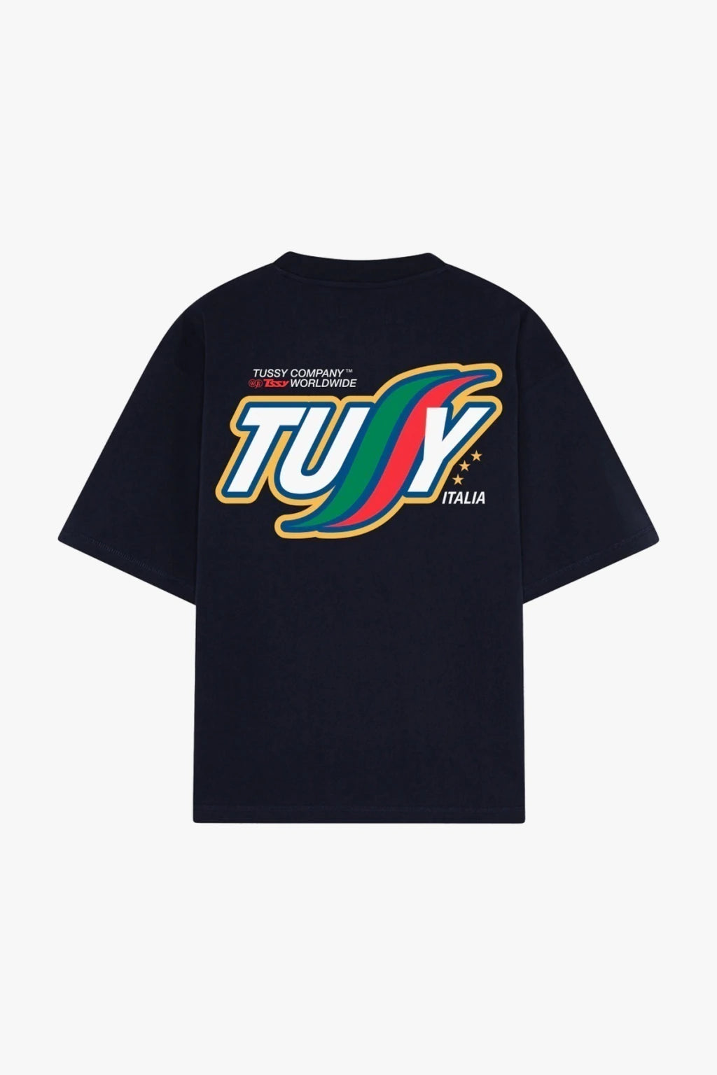 TUSSY | REMERA OVERSIZE ITALY (AZUL)