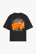 TUSSY | REMERA OVERSIZE CUSTARD (NEGRO)