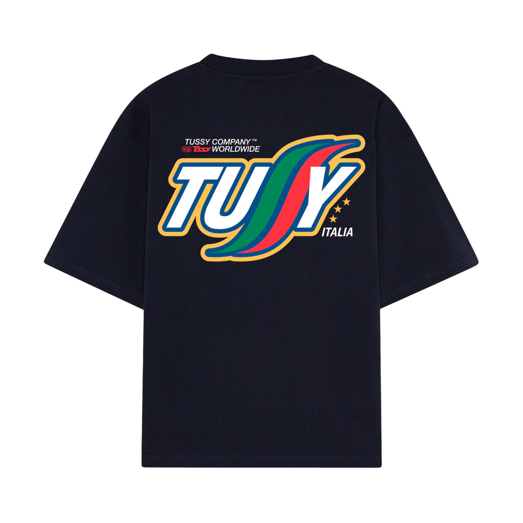 REMERA OVERSIZE ITALY Negra