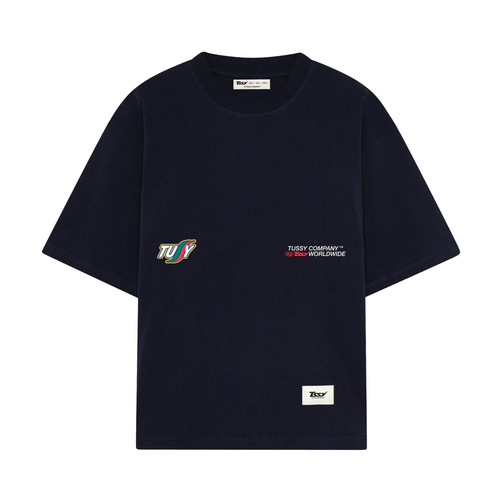 REMERA OVERSIZE ITALY Negra