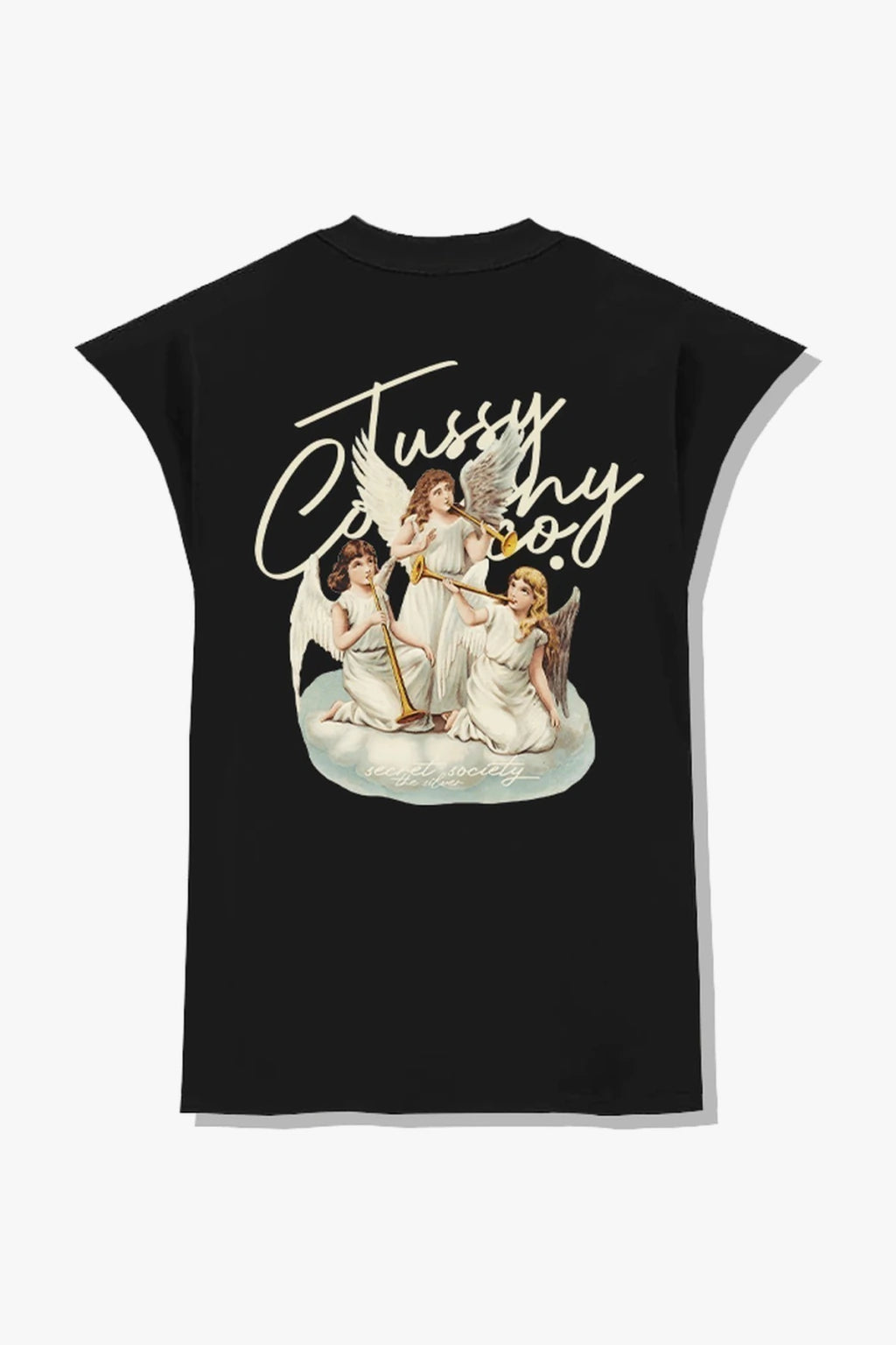 TUSSY | MUSCULOSA OVERSIZE TRIDENT (NEGRO)