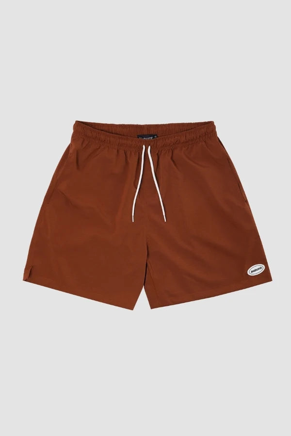 Shorts Basic Patch Cognac