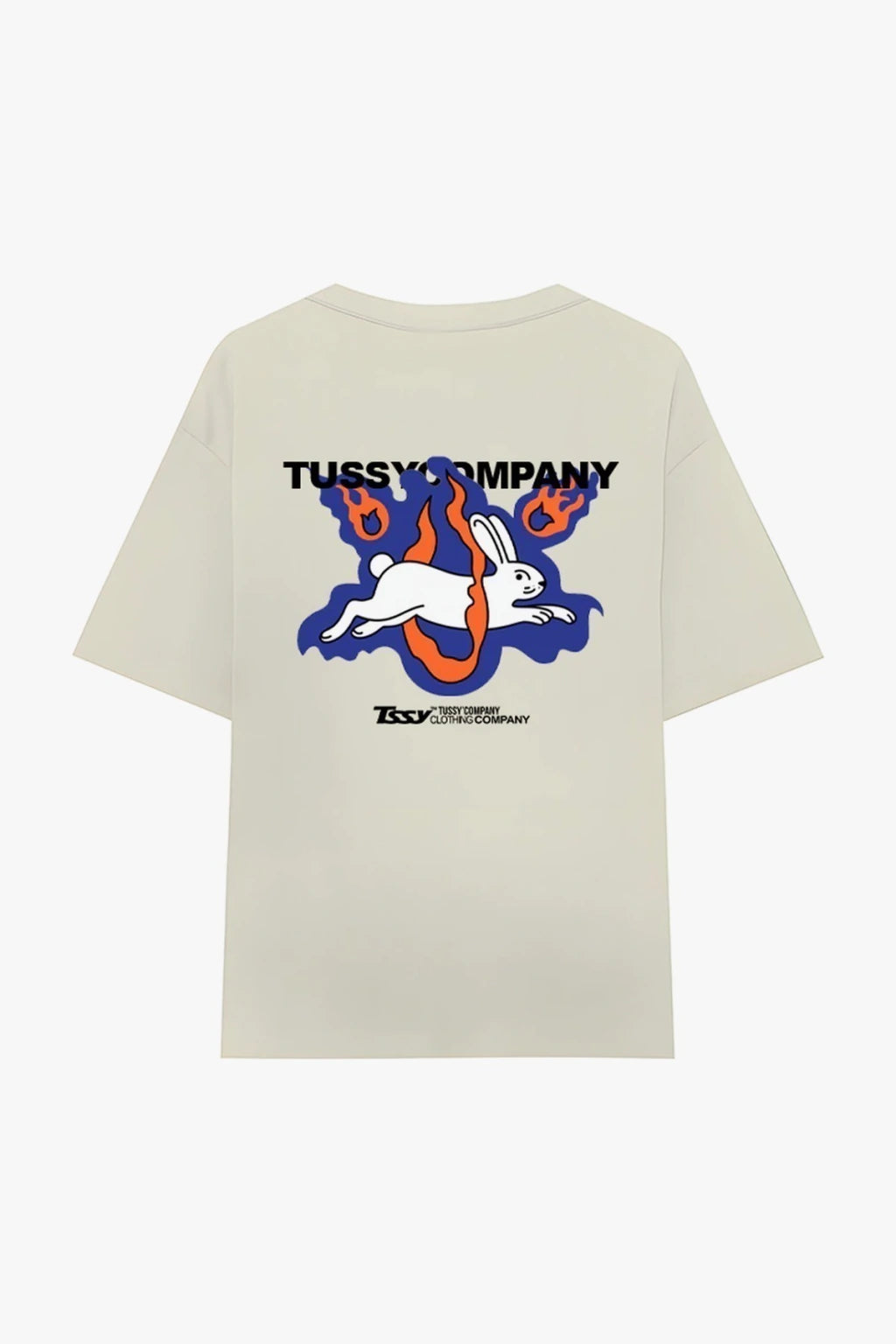 TUSSY | REMERA OVERSIZE RABB (BEIGE)