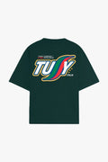 TUSSY | REMERA OVERSIZE ITALY (VERDE)