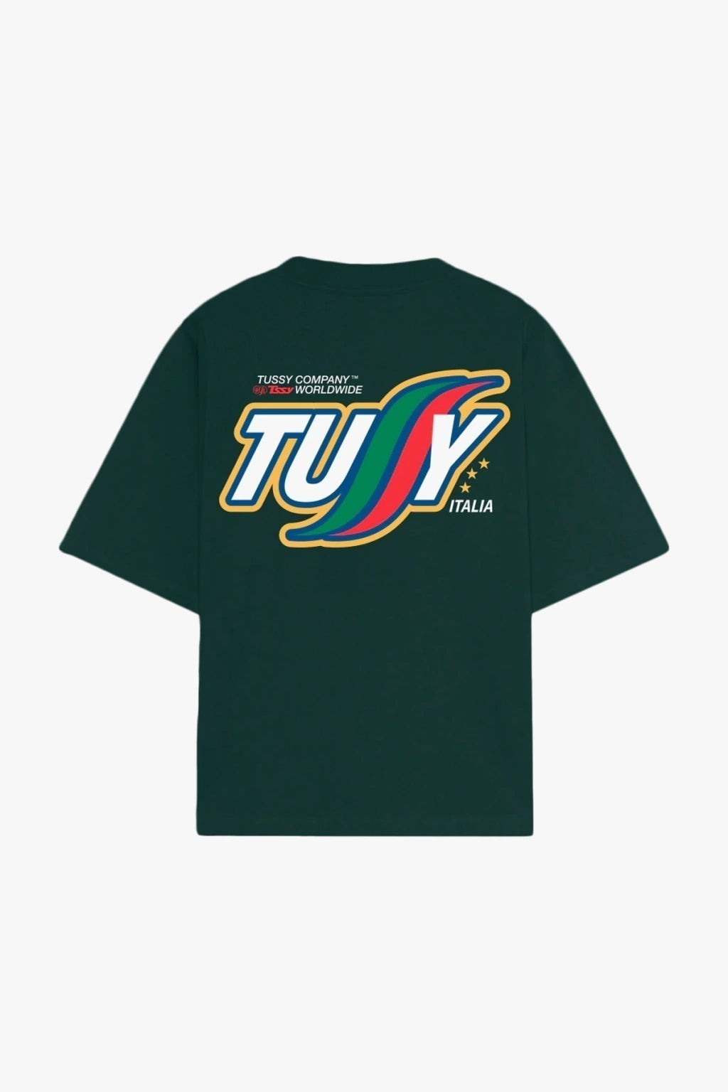 TUSSY | REMERA OVERSIZE ITALY (VERDE)