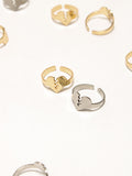 SKULL | Anillo Broken Heart (PLATEADO)