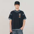True - No Finish Line Oversized T-Shirt - Negra