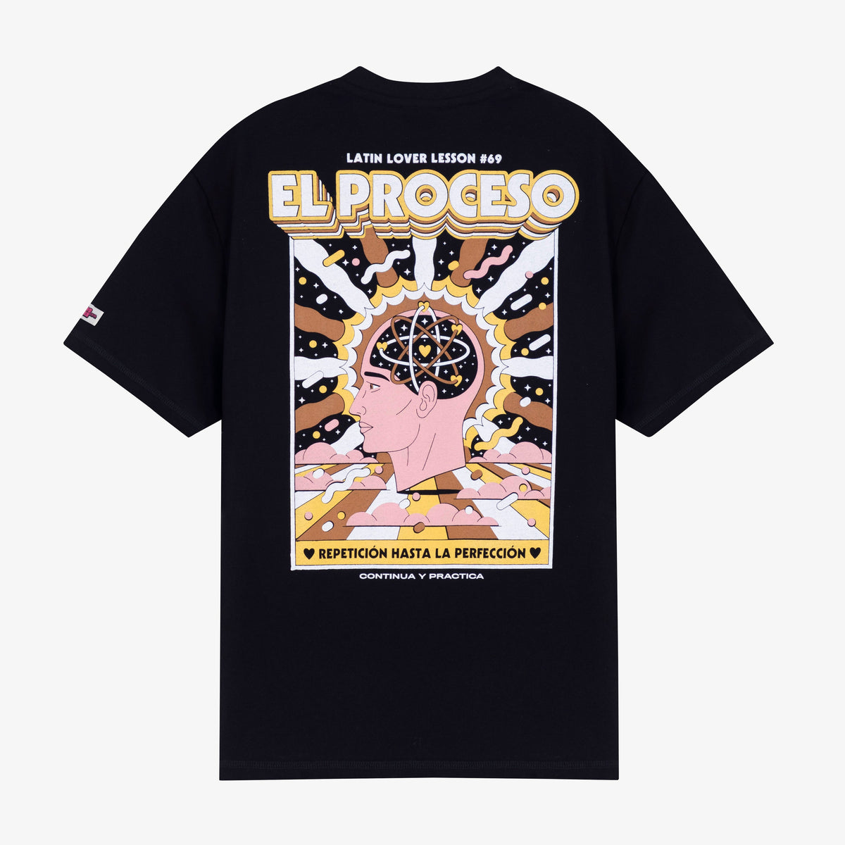 LATIN LOVER | CAMISETA EL PROCESO (NEGRO)