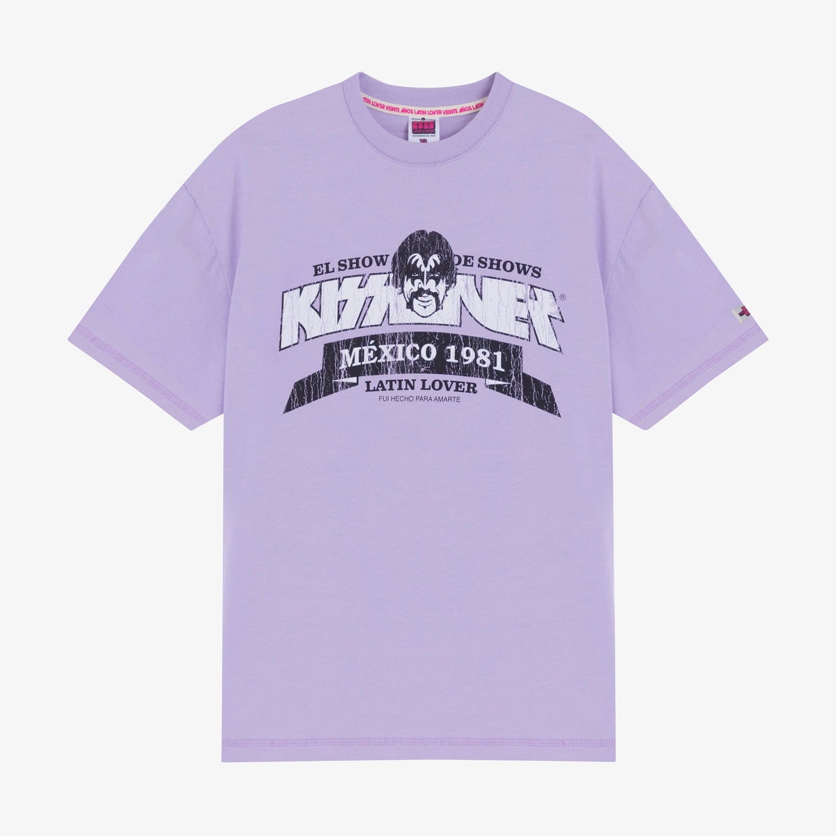 LATIN LOVER | CAMISETA KISS LOVER (LILA)
