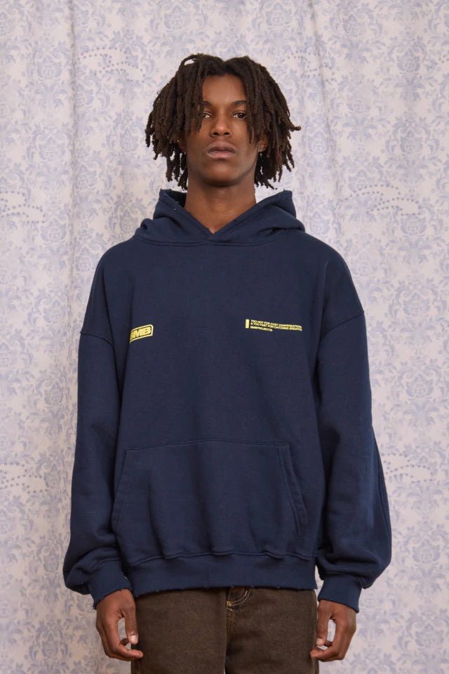 BOMBA | HOODIE AZUL MARINO - TAKE CARE