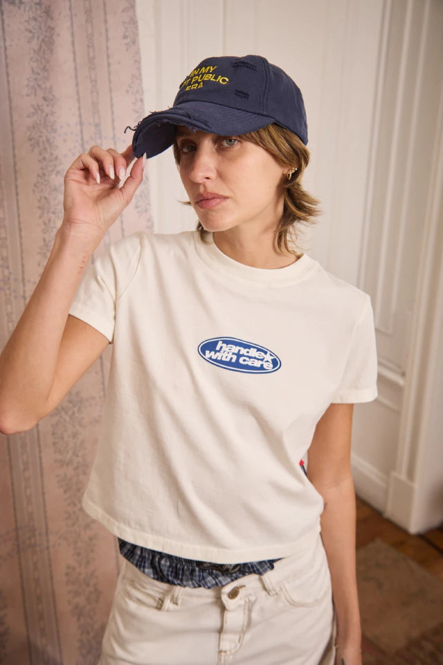 BOMBA | REMERA REGULAR BLANCA - 90S