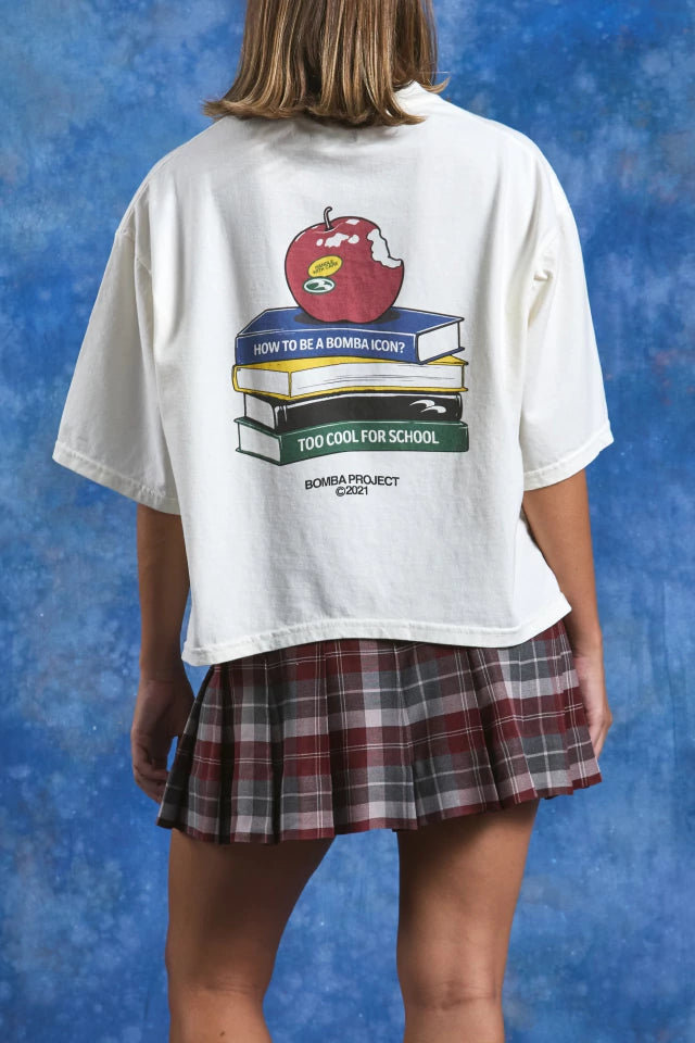 BOMBA | REMERA BLANCA - TOO COOL