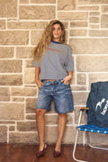 BOMBA | REMERA STRIPES AZUL - PM HEAT