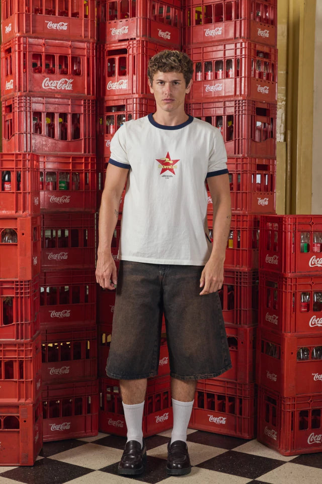 BOMBA | REMERA REGULAR FIT BLANCA - ICON STAR